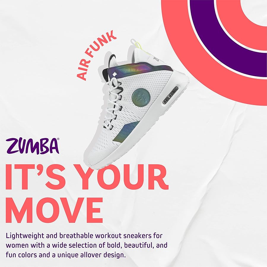ZUMBA AIR STOMP REMIXⅡ-WHITE Zumba Air Stomp Remix in White | Zumba Fitness – Zumba Wear
